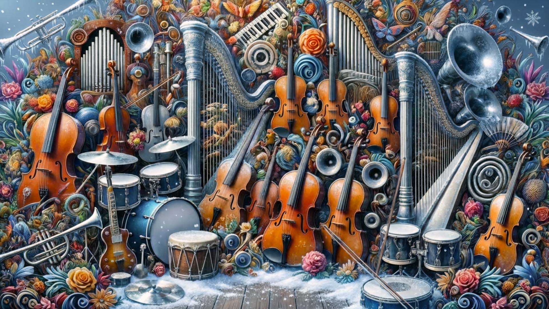 Fondo de la orquesta