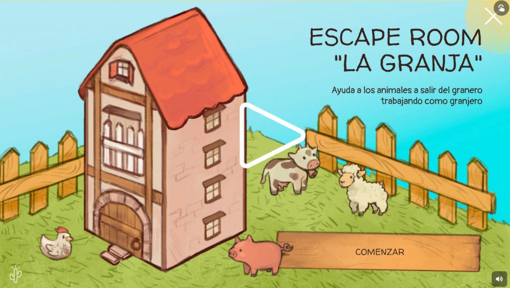 Escape room de la Granja - Interactividad